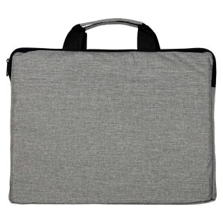 Torba na laptopa 15,6 cali na ramię teczka biznesowa damska męska szara Kik Sp. z o. o. Sp. k.