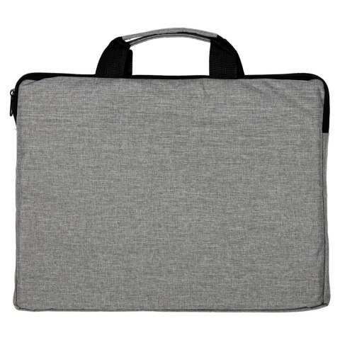 Torba na laptopa 15,6 cali na ramię teczka biznesowa damska męska szara Kik Sp. z o. o. Sp. k.