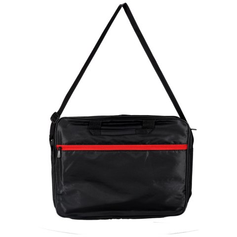 Torba na laptopa 15,6 cali na ramię z paskiem teczka biznesowa damska męska czarna Kik Sp. z o. o. Sp. k.