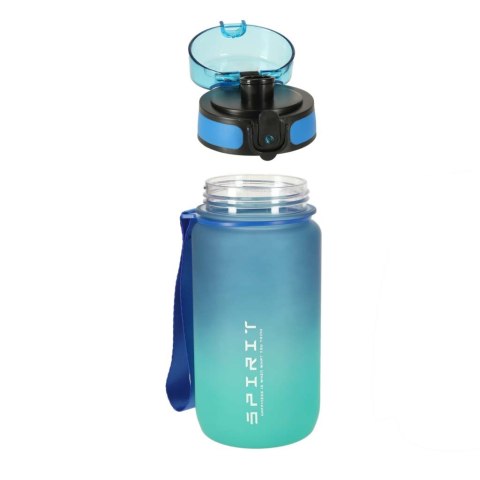 Butelka na wodę bidon z ustnikiem sportowy BPA FREE 600ml niebiesko-zielony Kik Sp. z o. o. Sp. k.