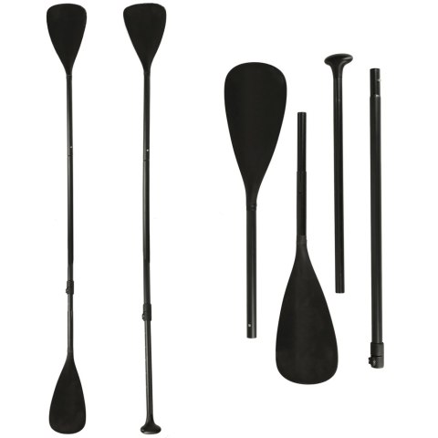Deska SUP pompowana do pływania z siedzeniem akcesoriami wiosło zestaw żółta 350 cm Kik Sp. z o. o. Sp. k.